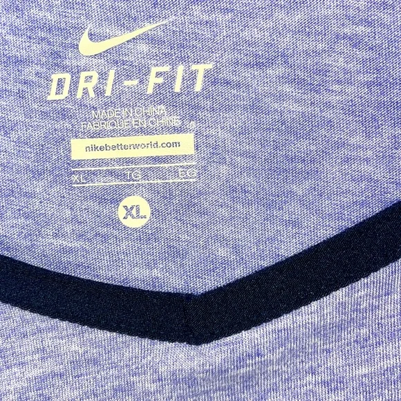 Nike short sleeved dri-fit women’s XL fits like a large. - Picture 9 of 9